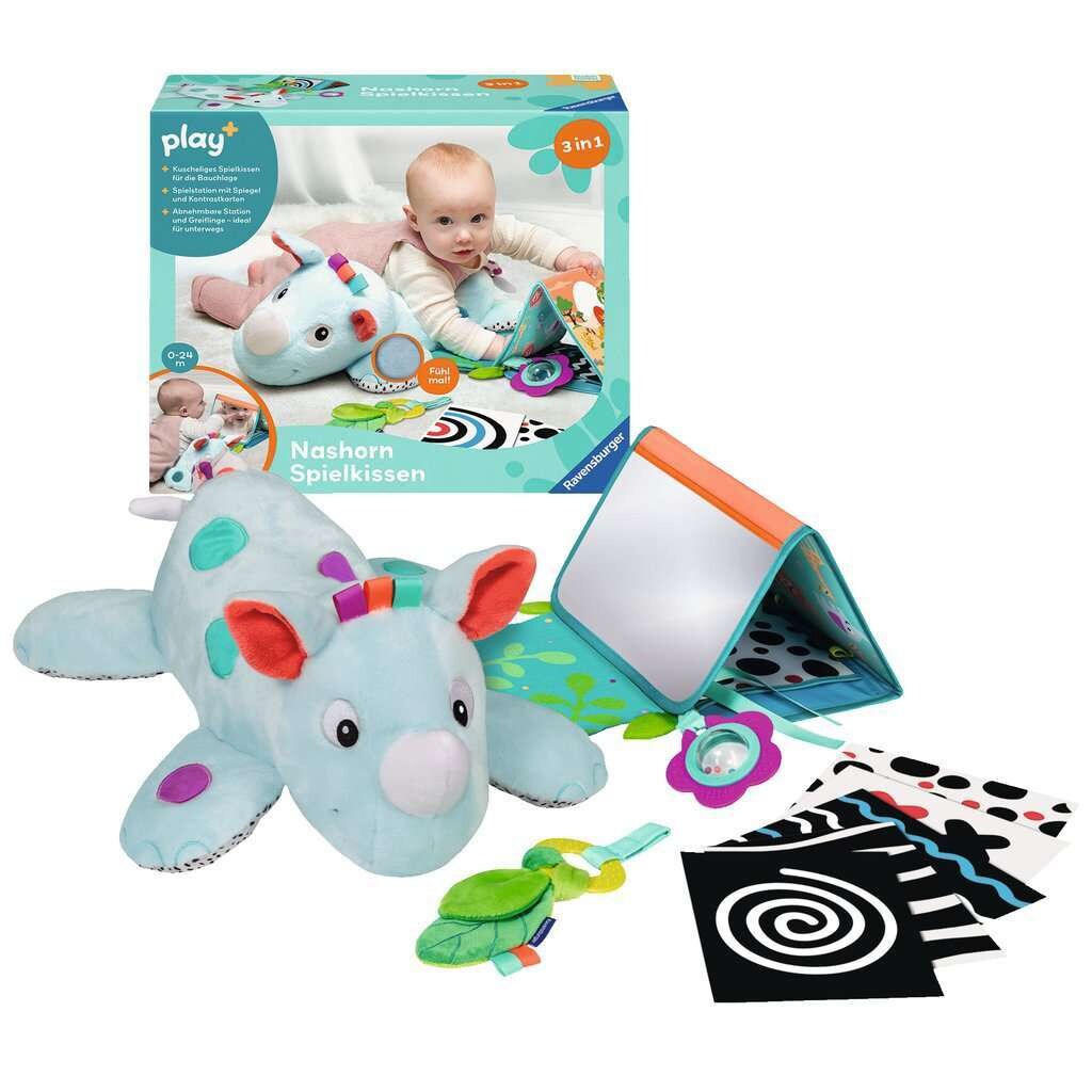 Ravensburger Spiel Nashorn Spielkissen (für die Bauchlage) | 04005556048663