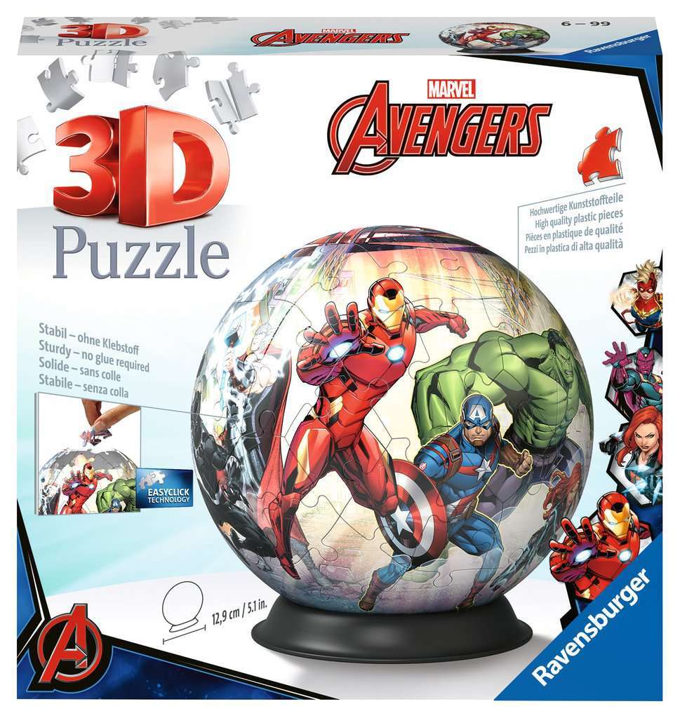 Ravensburger Spiel Puzzle-Ball Marvel Avengers - Bild 1