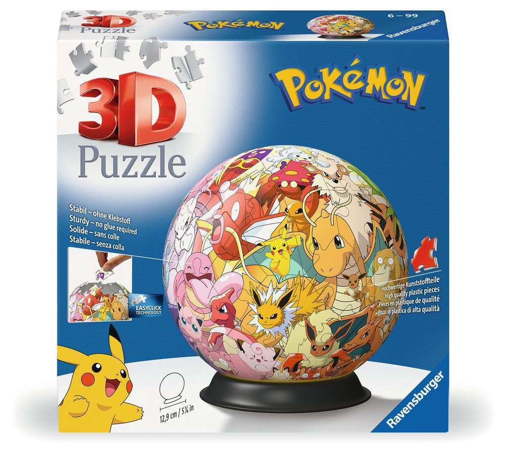 Ravensburger Spiel Puzzle-Ball Pok&eacute;mon Kanto Region - Bild 1