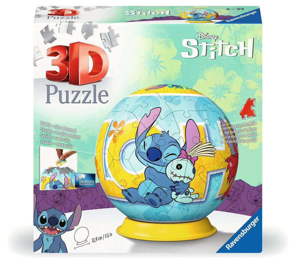 Ravensburger Spiel Puzzle-Ball Disney Stitch - Bild 1