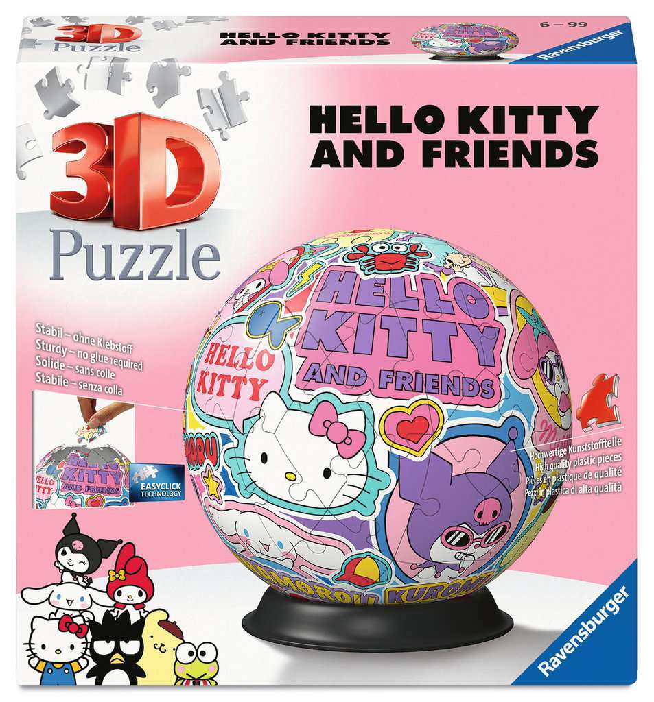 Ravensburger Spiel Puzzle-Ball Hello Kitty and Friends - Bild 1
