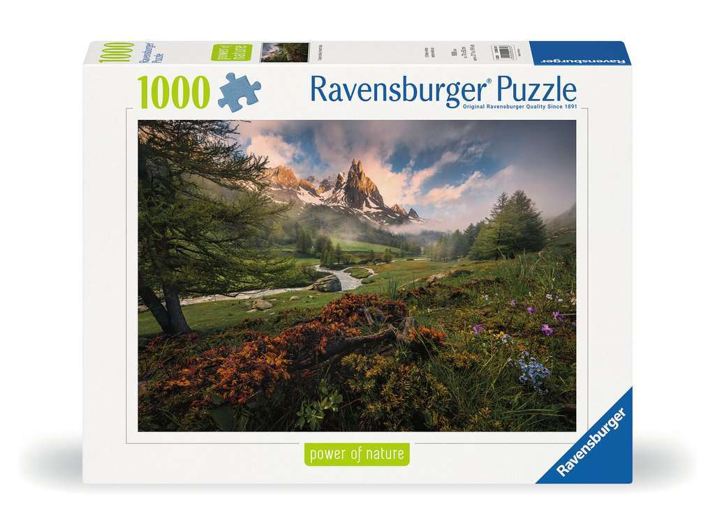 Ravensburger Spiel Malerische Stimmung im Vall&eacute;e de la Clar&eacute;e, Franz&ouml;sische Alpen - Bild 1