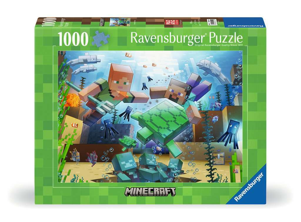 Ravensburger Spiel Minecraft Mosaic - Bild 1