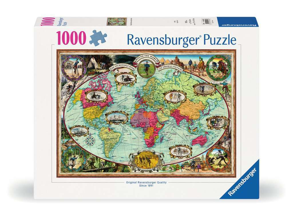 Ravensburger Spiel Mit Fahrrad um die Welt - Bild 1
