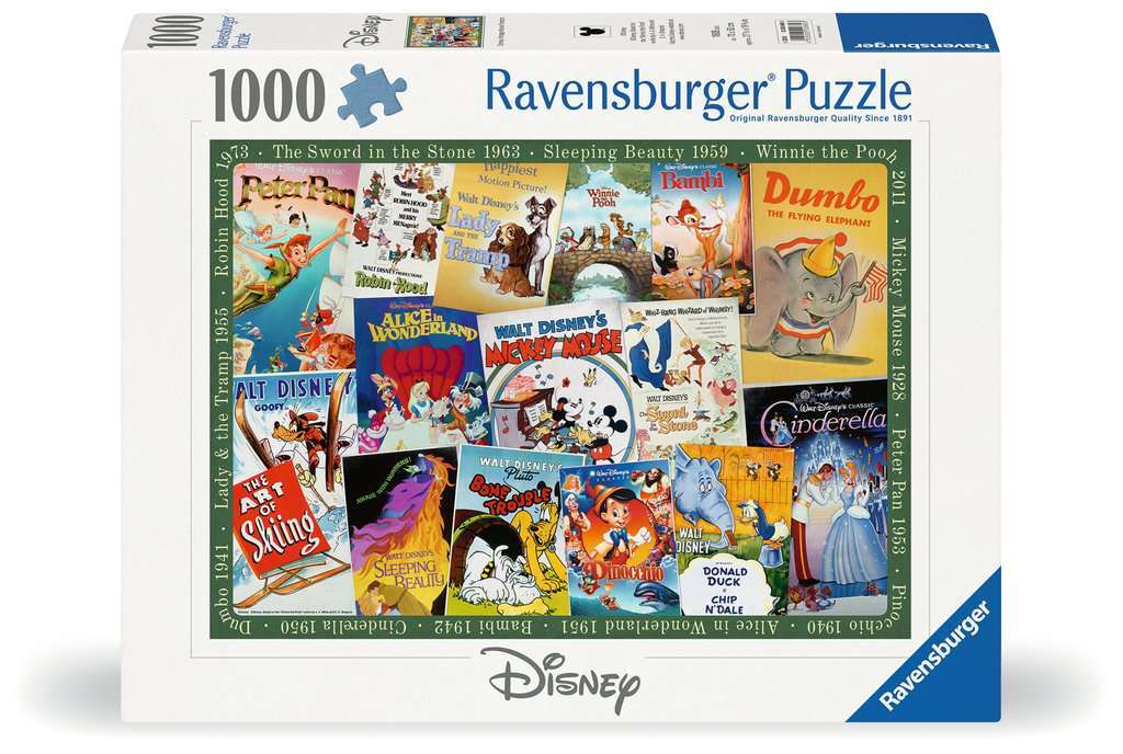 Ravensburger Spiel Disney Vintage Movie Poster - Bild 1