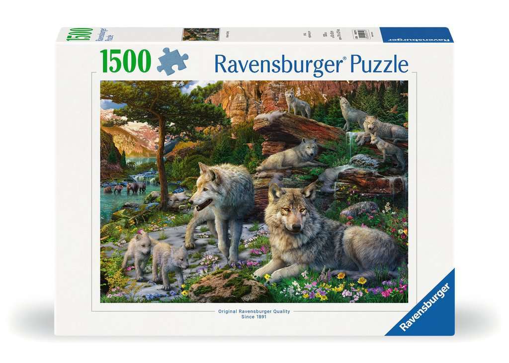 Ravensburger Spiel Wolfsrudel im Fr&uuml;hlingserwachen - Bild 1