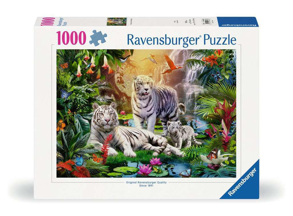 Ravensburger Spiel Familie der Wei&szlig;en Tiger - Bild 1