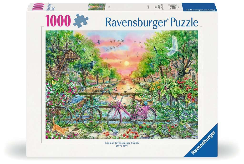 Ravensburger Spiel Vertr&auml;umte Fahrr&auml;der in Amsterdam - Bild 1