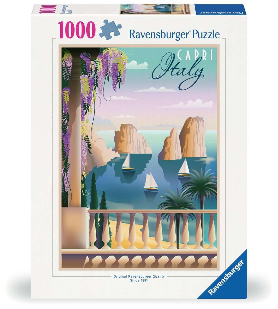 Ravensburger Spiel Postkarte aus Capri - Bild 1
