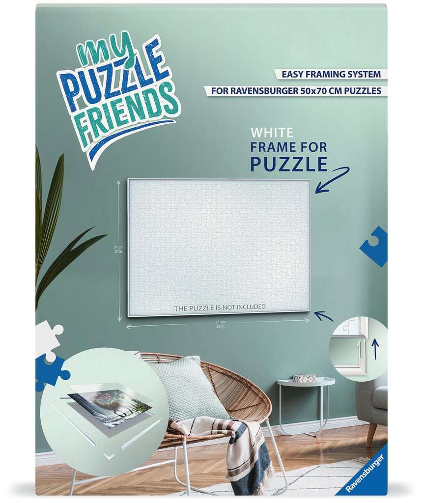 Ravensburger Spiel Puzzle-Rahmen, wei&szlig; - Bild 1