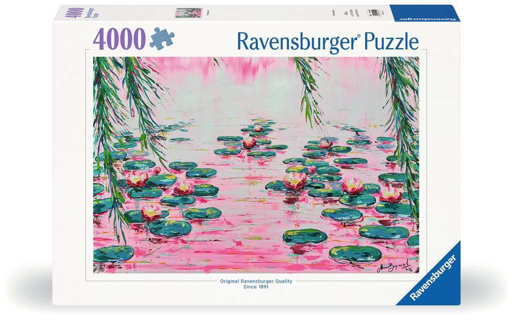 Ravensburger Spiel Rosafarbene Seerosen von Mauro Bergonzoli - Bild 1