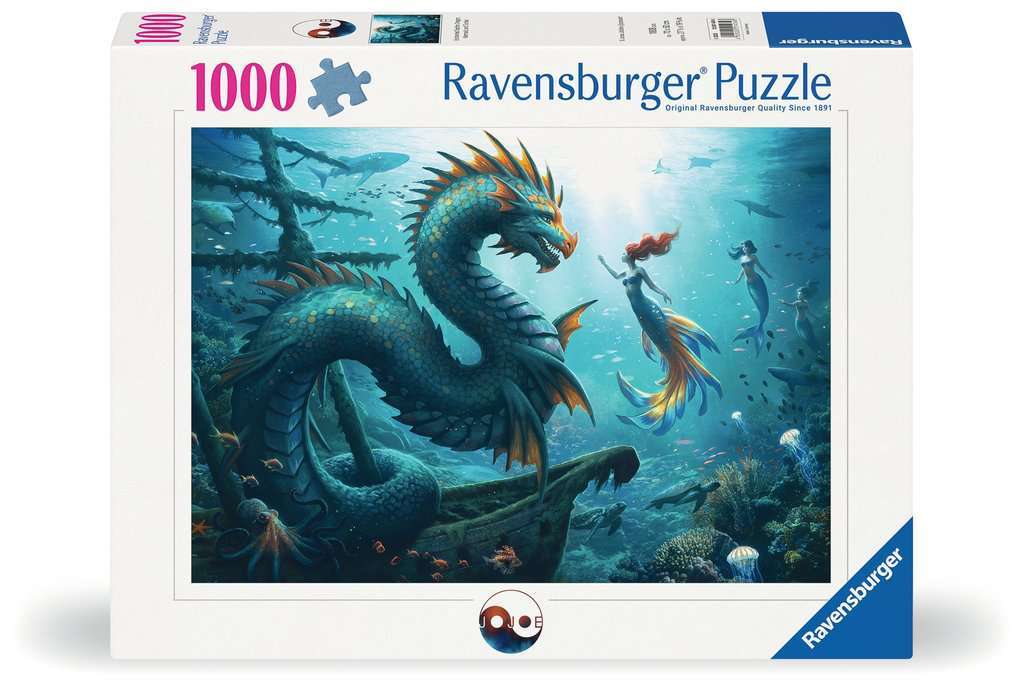 Ravensburger Spiel Verzauberte Tiefen: Drache, Meerjungfrau und Schildkr&ouml;ten - Bild 1