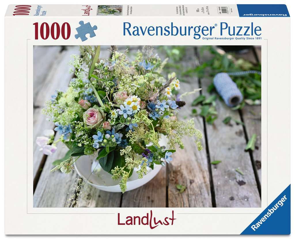 Ravensburger Spiel Sommerlicher Wiesenstrau&szlig; mit Himmelblauem S&uuml;dstern - Bild 1