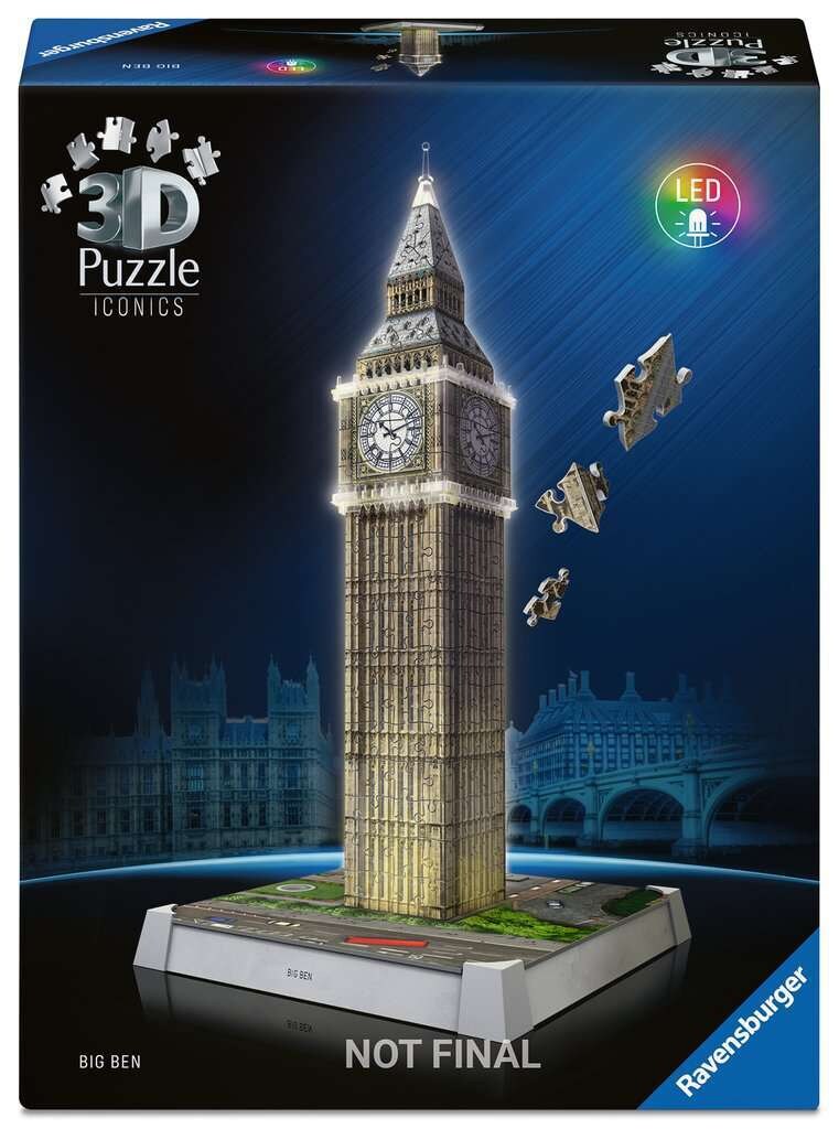 Ravensburger Spiel Iconics: Big Ben – mit Licht | 04005555080251