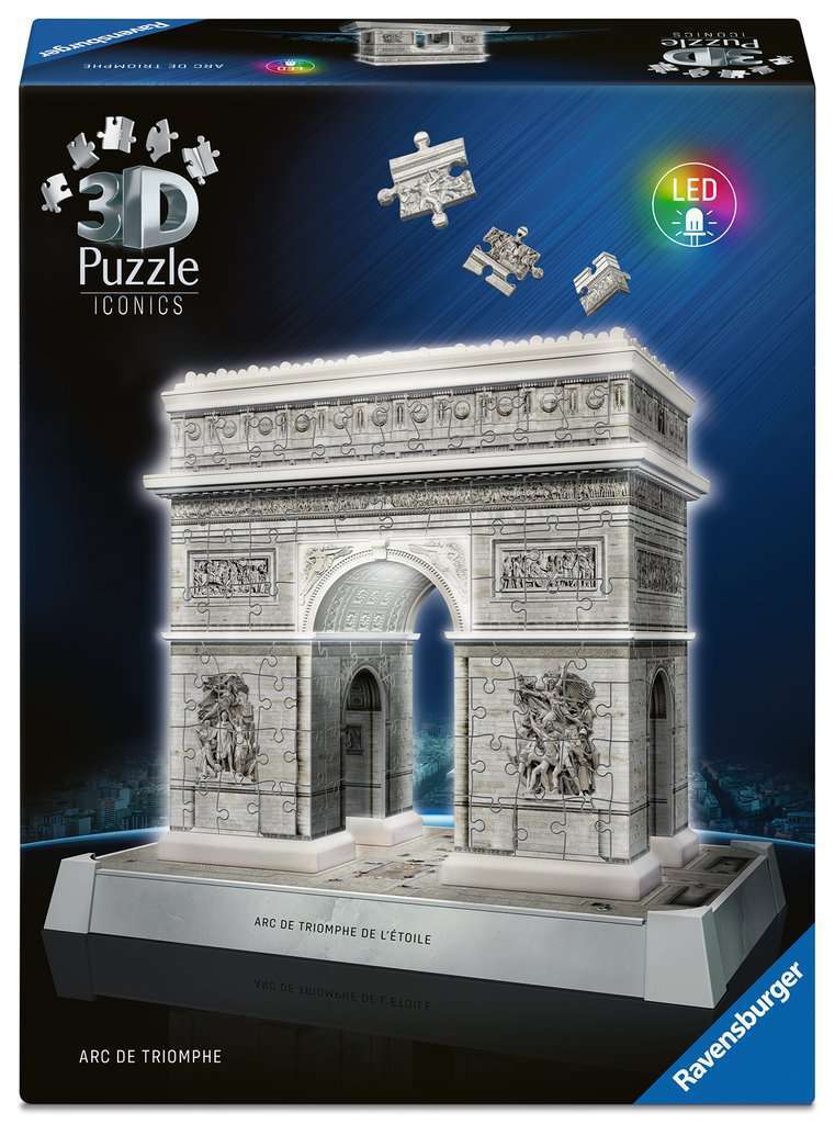 Ravensburger Spiel Iconics: Triumphbogen Paris - mit Licht - Bild 1