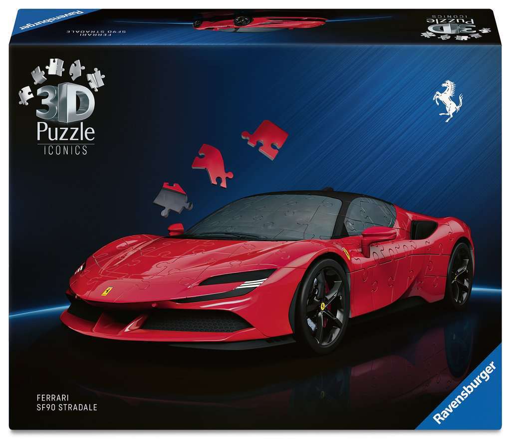 Ravensburger Spiel Iconics: Ferrari SF90 Stradale - Bild 1