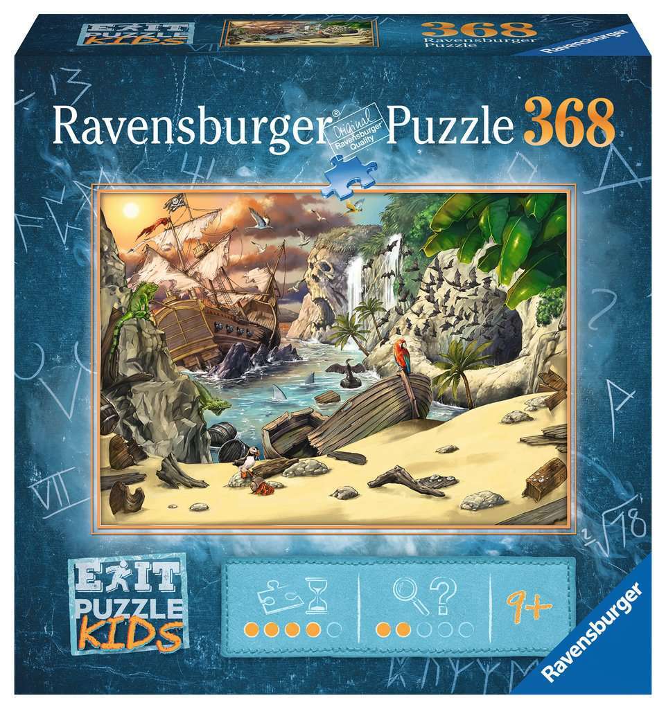 Ravensburger Spiel EXIT Puzzle Kids Das Piratenabenteuer - Bild 1