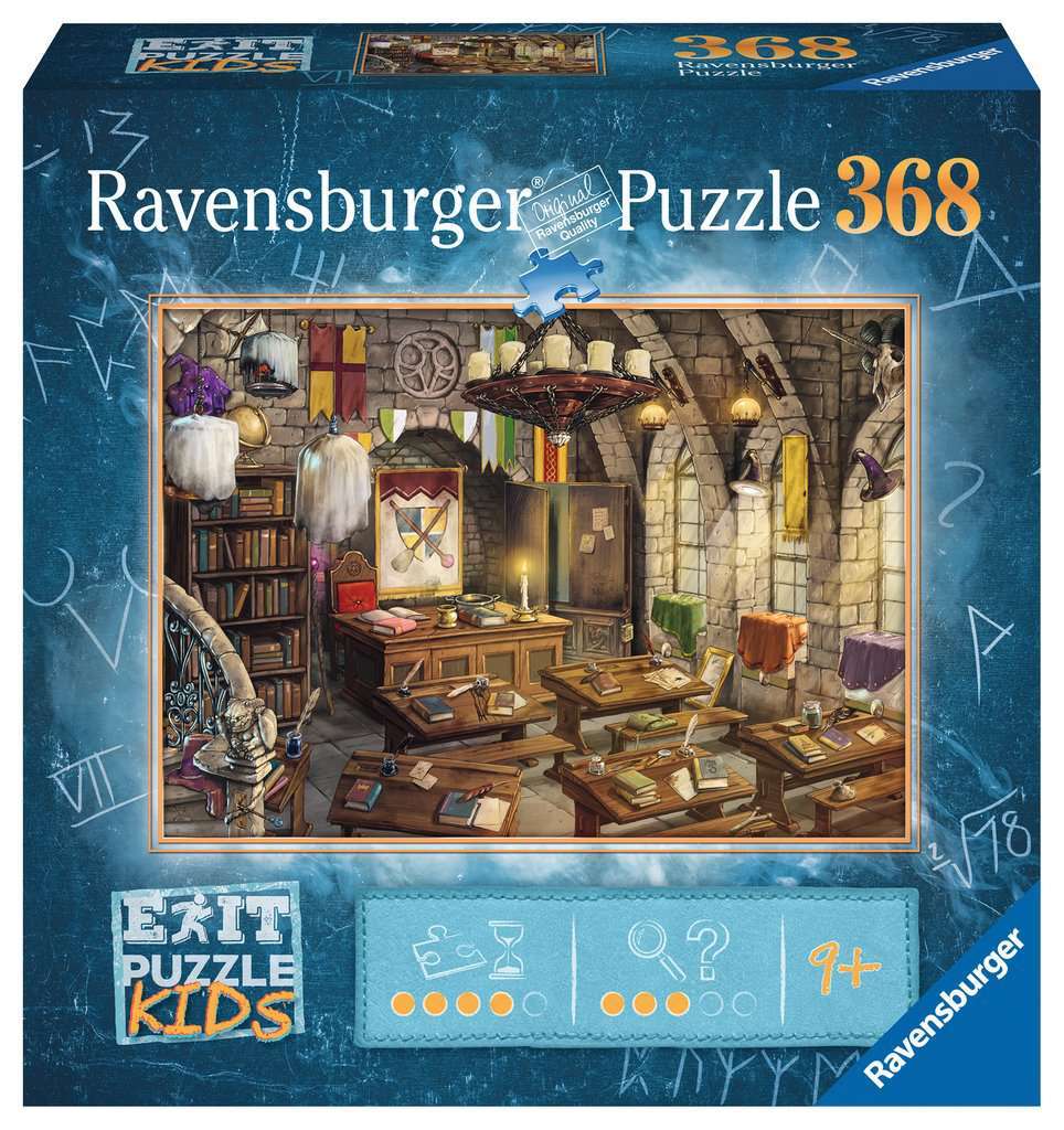 Ravensburger Spiel EXIT Puzzle Kids In der Zauberschule - Bild 1