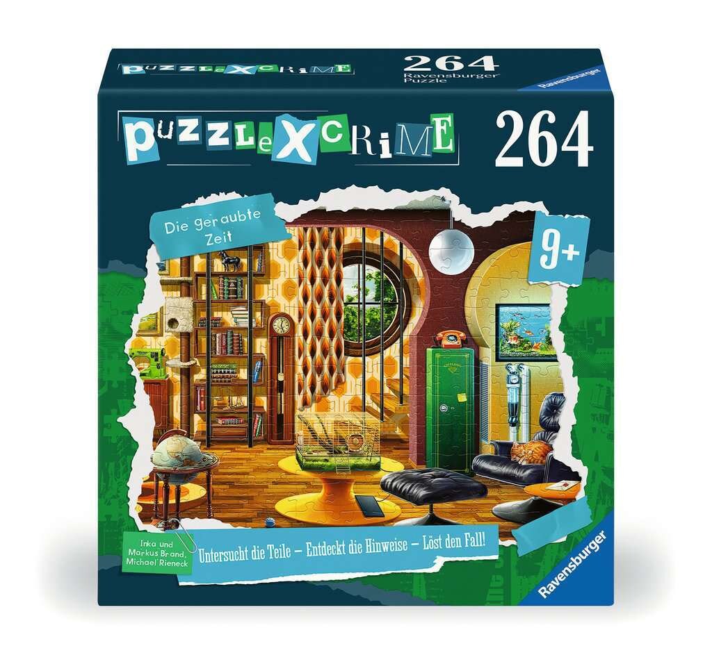 Ravensburger Spiel Puzzle X Crime Kids: Die geraubte Zeit | 04005556133932