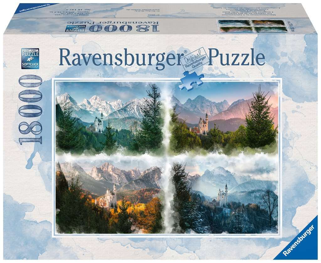 Ravensburger Spiel M&auml;rchenschloss in 4 Jahreszeiten - Bild 1