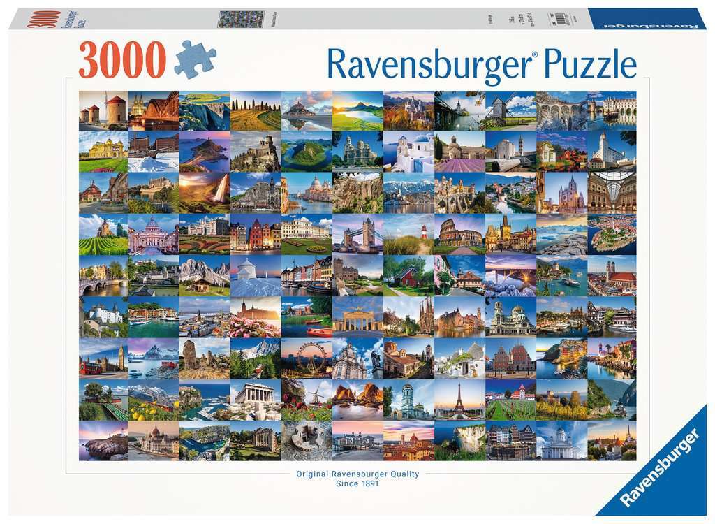 Ravensburger Spiel 99 Beautiful Places in Europe - Bild 1