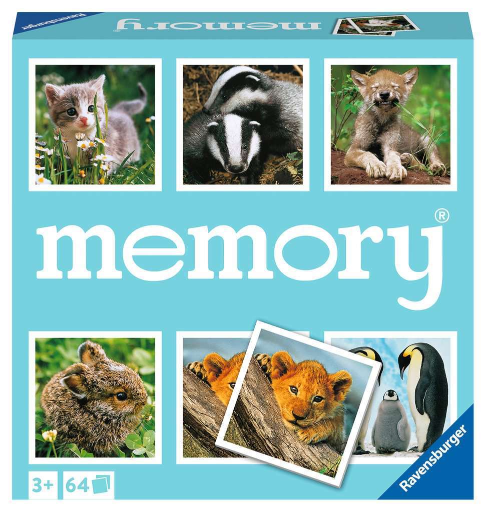 Ravensburger Spiel memory&reg; Tierkinder - Bild 1