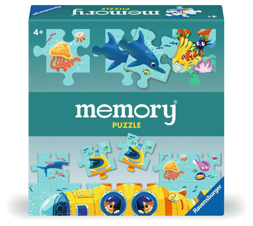 Ravensburger Spiel memory&reg; Puzzle Unterwasserwelt - Bild 1