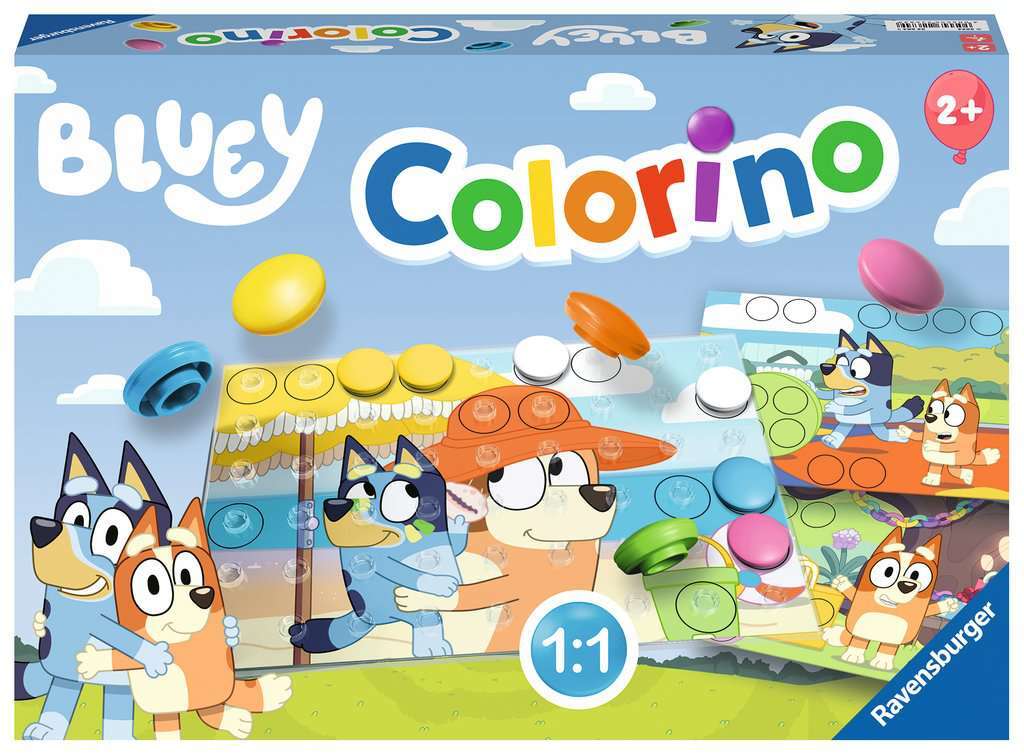 Ravensburger Spiel Bluey Colorino - Bild 1