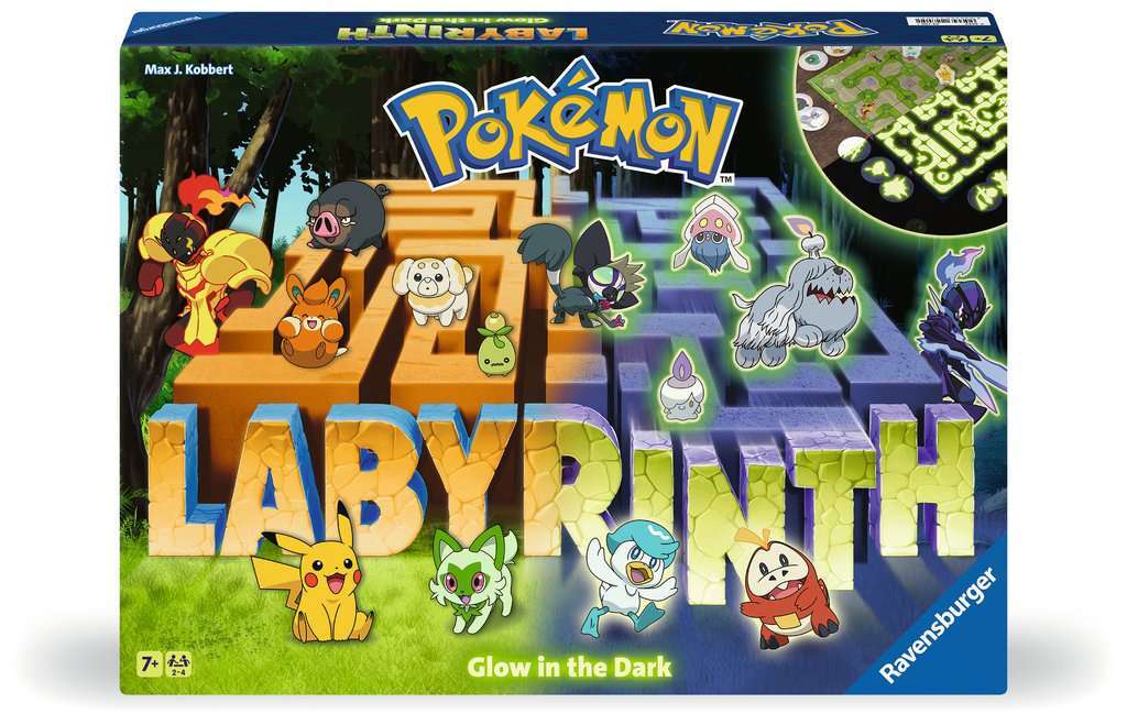 Ravensburger Spiel Pok&eacute;mon Labyrinth Glow in the Dark - Bild 1