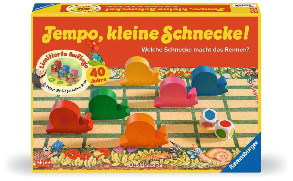 Ravensburger Spiel Tempo, kleine Schnecke! 40 Jahre Jubil&auml;umsausgabe - Bild 1