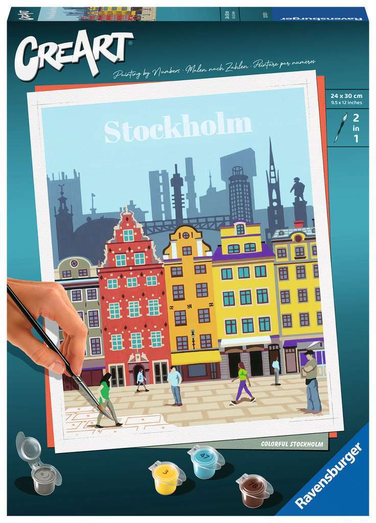 Ravensburger Spiel Farbenfrohes Stockholm - Bild 1