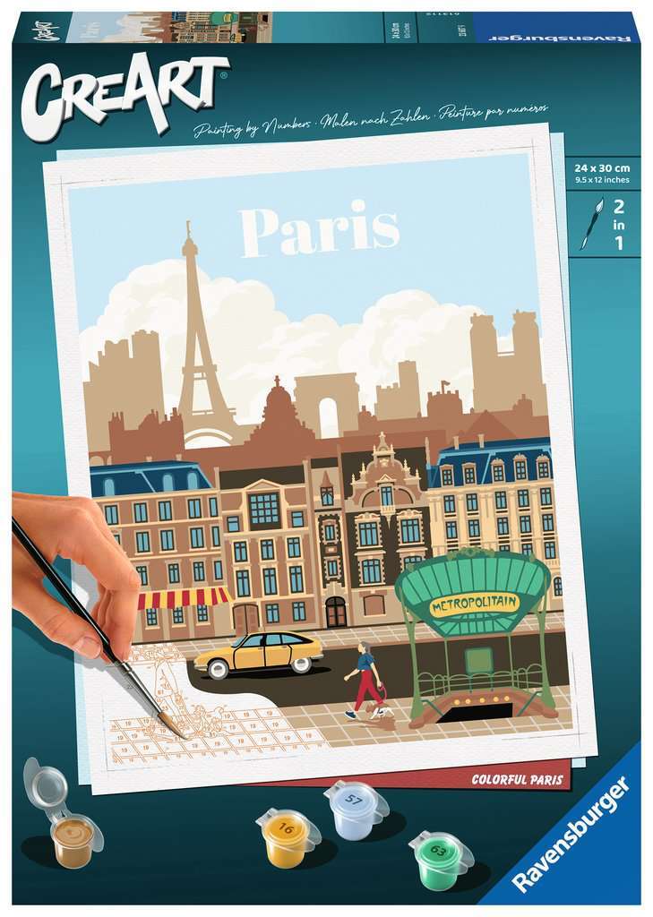 Ravensburger Spiel Farbenfrohes Paris - Bild 1