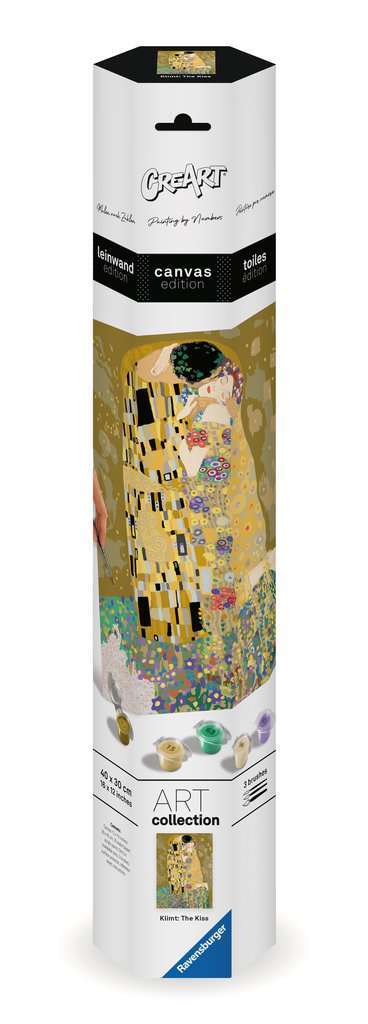 Ravensburger Spiel Leinwand Der Kuss (Klimt) - Bild 1