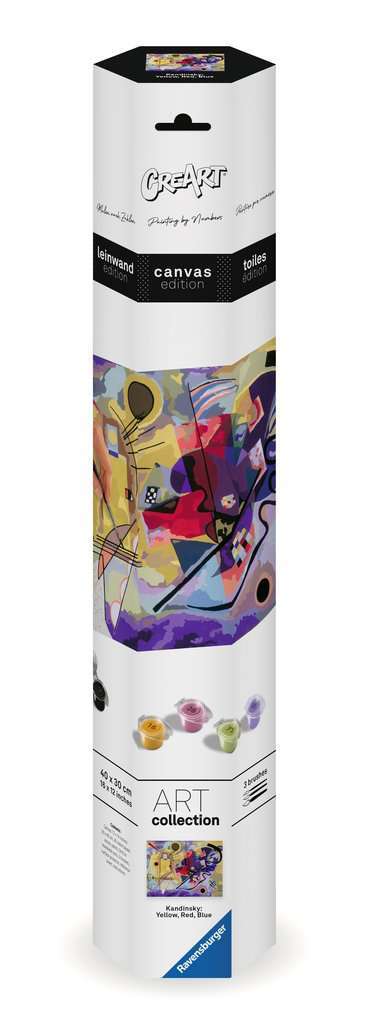 Ravensburger Spiel Leinwand Gelb, Rot, Blau (Kandinsky) - Bild 1
