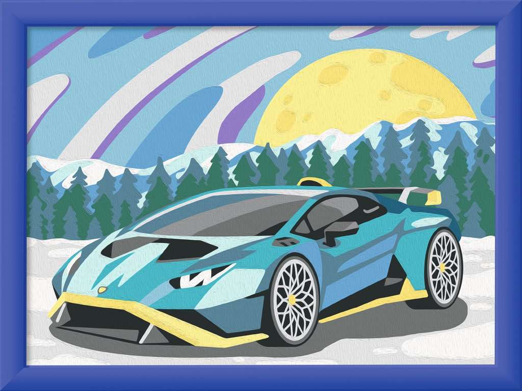 Ravensburger Spiel Blauer Lamborghini - Bild 1