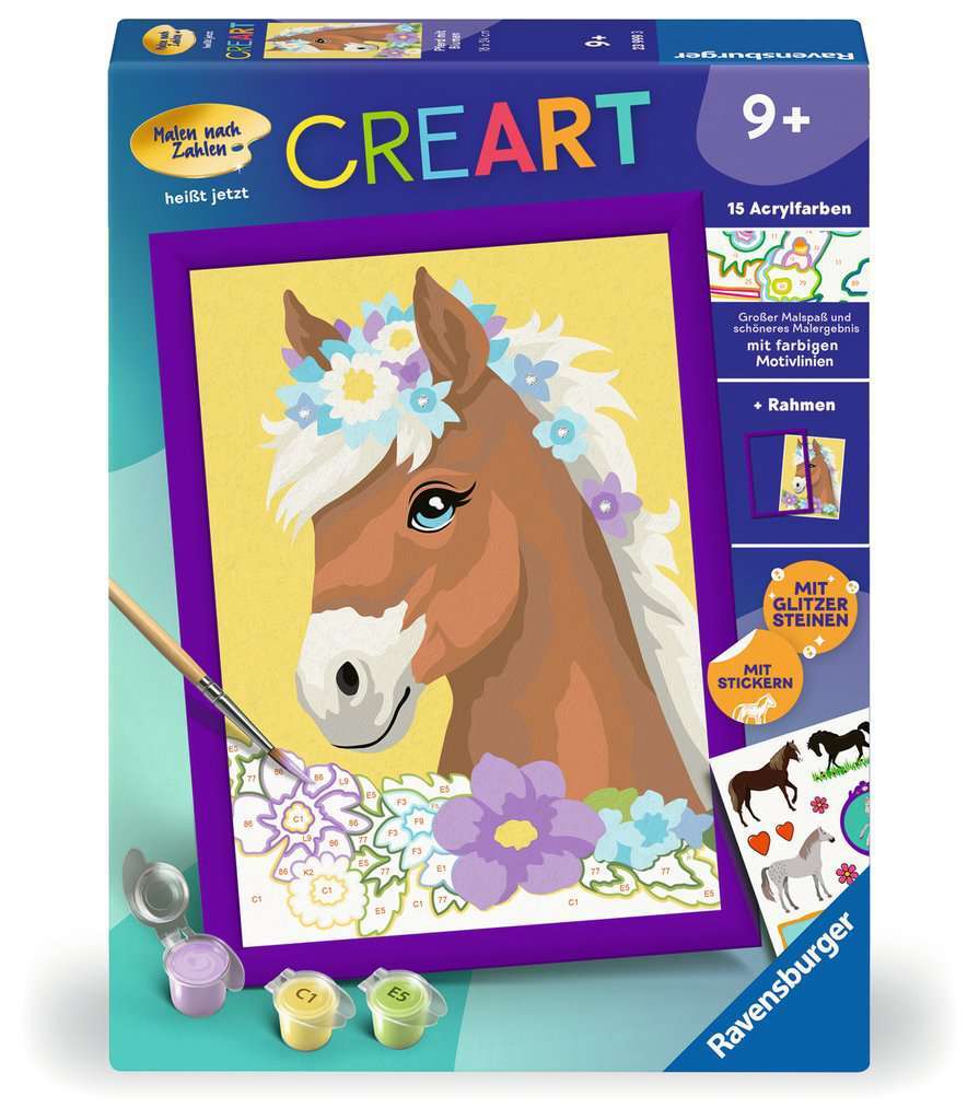 Ravensburger Spiel Pferd mit Blumen - Bild 1