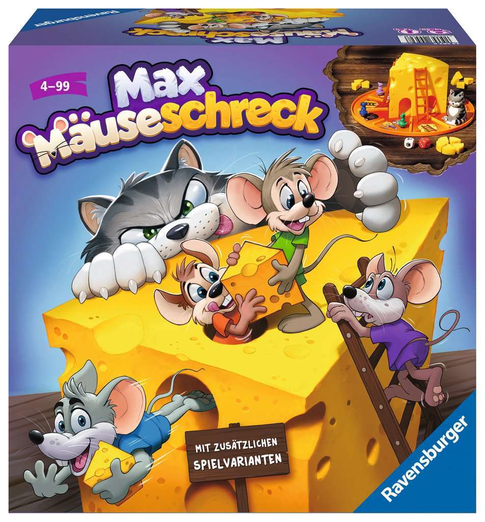 Ravensburger Spiel Max M&auml;useschreck - Bild 1