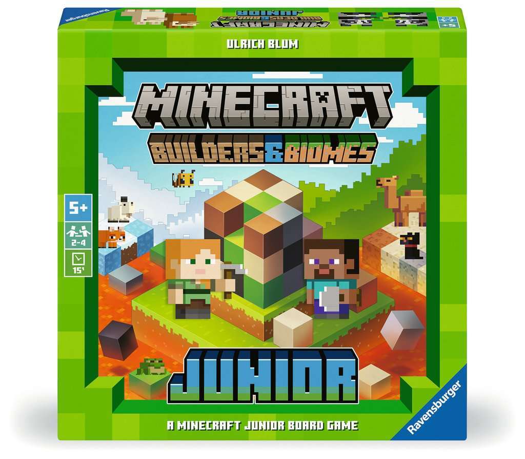 Ravensburger Spiel Minecraft Builders & Biomes Junior - Bild 1
