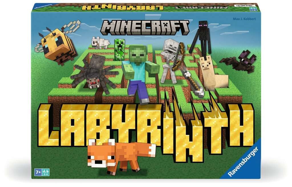 Ravensburger Spiel Minecraft Labyrinth | 04005556246847