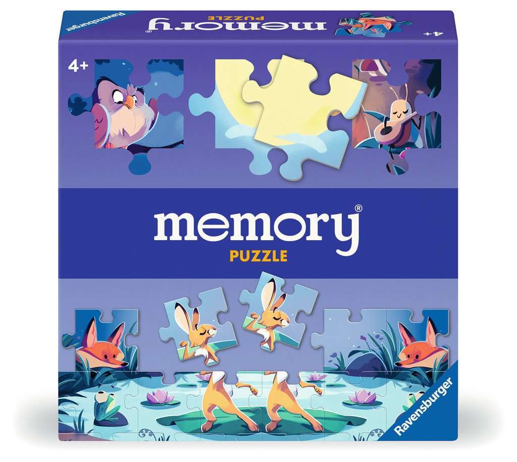 Ravensburger Spiel memory&reg; Puzzle Tiere am Teich - Bild 1