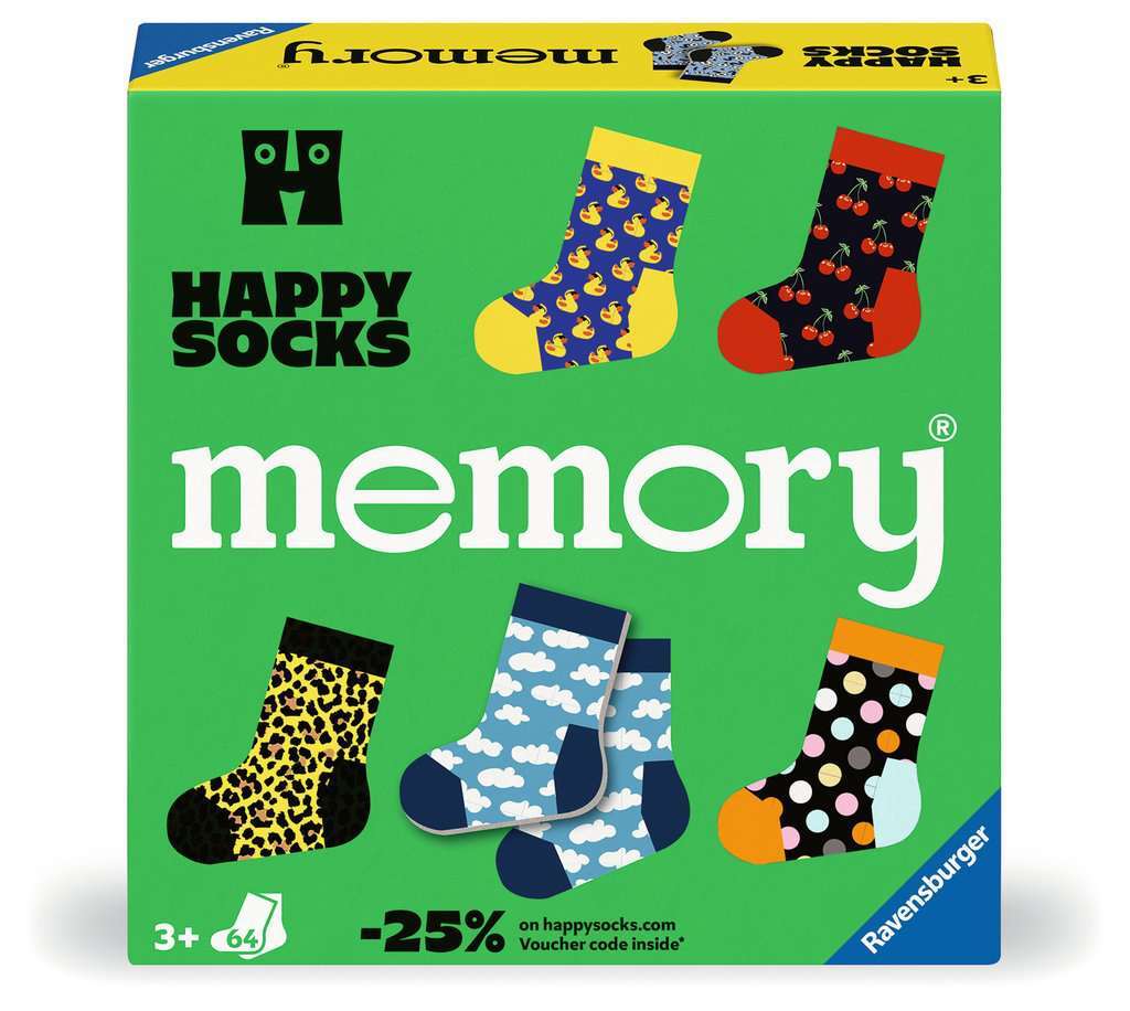 Ravensburger Spiel memory&reg; Happy Socks - Bild 1
