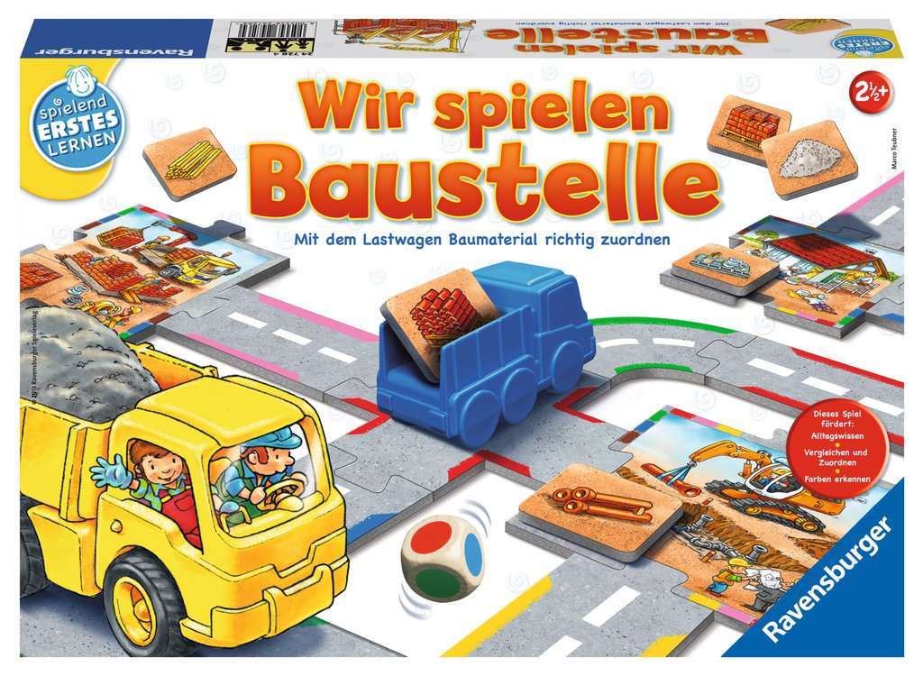 Ravensburger Spiel Wir spielen Baustelle - Bild 1