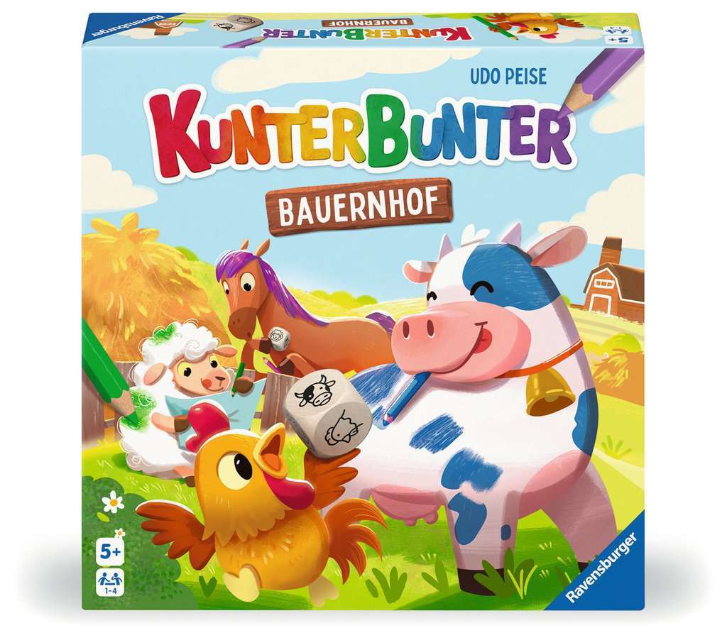 Ravensburger Spiel Kunterbunter Bauernhof - Bild 1