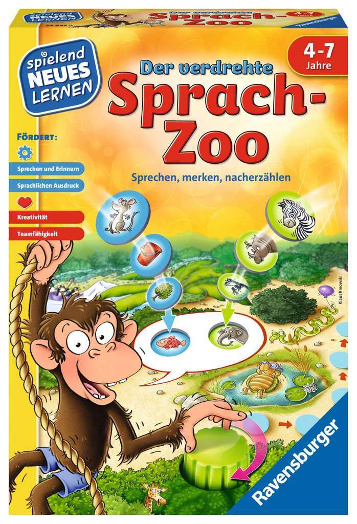 Ravensburger Spiel Der verdrehte Sprach-Zoo - Bild 1