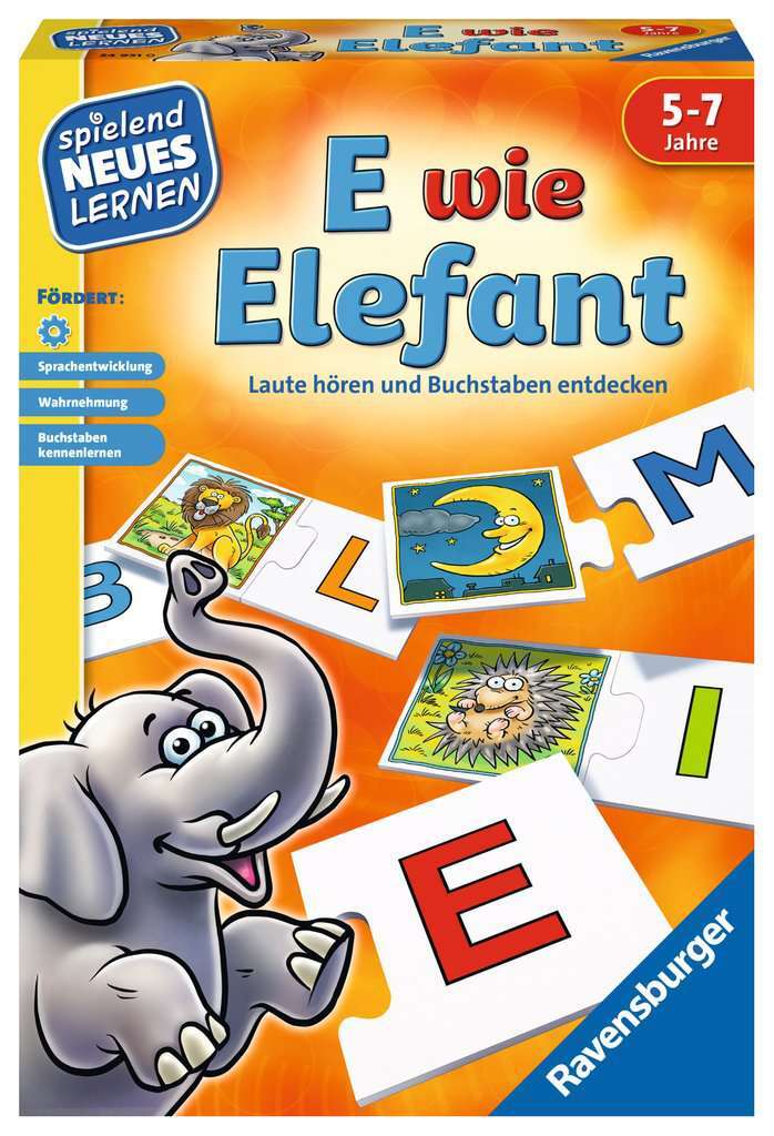 Ravensburger Spiel E wie Elefant - Bild 1