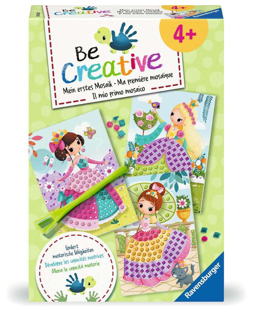 Ravensburger Spiel Bastelset DIY Mosaik Prinzessinnen - Bild 1