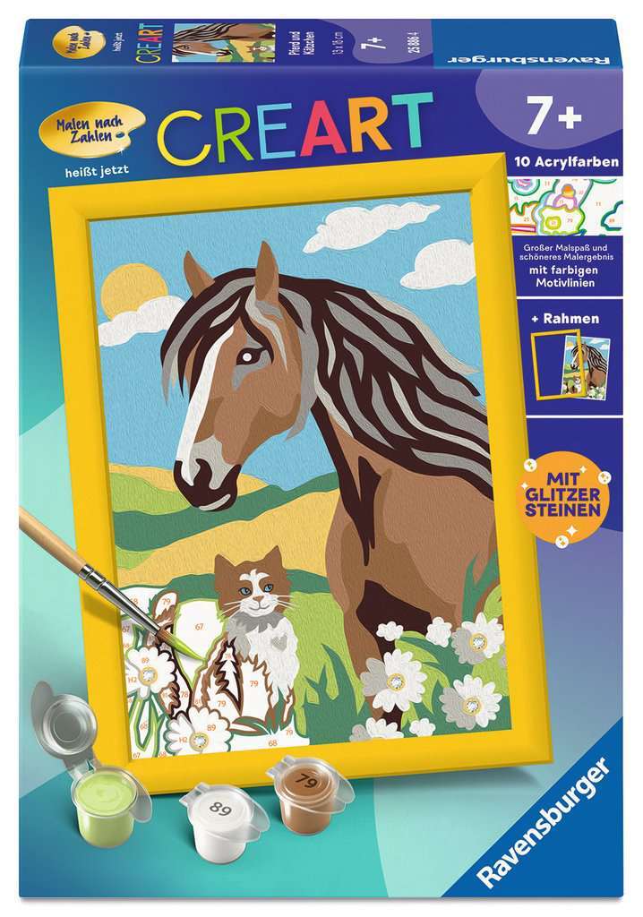 Ravensburger Spiel Pferd und K&auml;tzchen - Bild 1