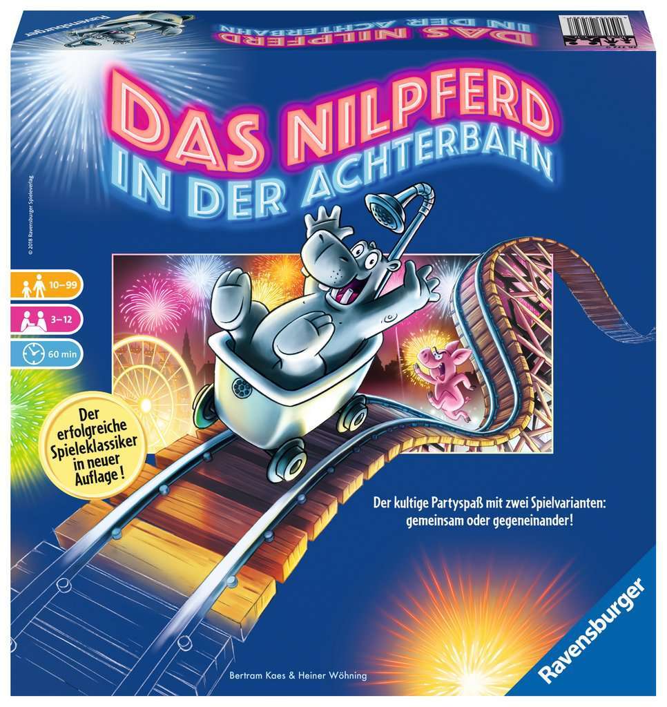 Ravensburger Spiel Das Nilpferd in der Achterbahn - Bild 1