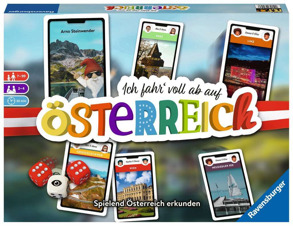 Ravensburger Spiel Ich fahr&rsquo; voll ab auf &Ouml;sterreich - Bild 1