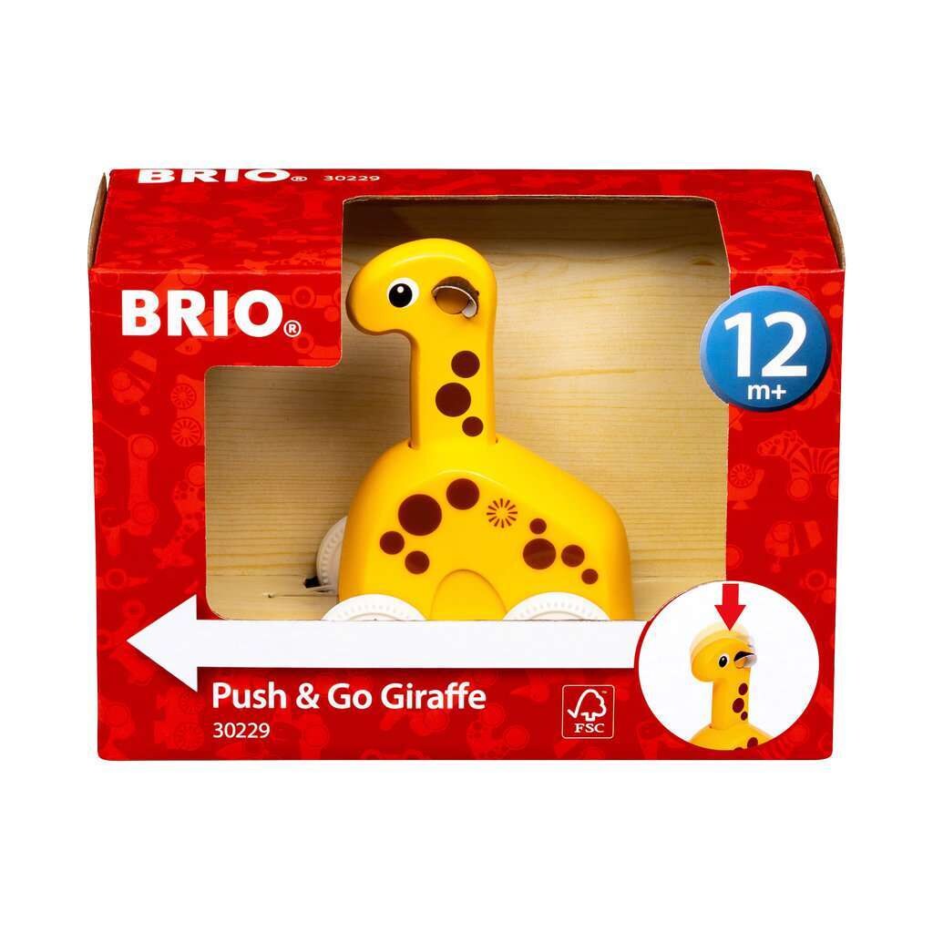 BRIO Spiel Push & Go Giraffe | 07312350302295